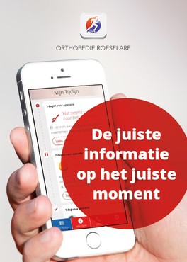 Vanaf deze week heeft Orthopedie Roeselare een eigen mobiele App